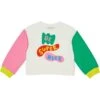 Stella McCartney Kids Sweatshirt With Be Super Nice Print (Toddler/Little Kids/Big Kids) -Clothing Sale Shop 51au25gzV2L. AC SR736920