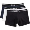 BOSS 3-Pack Bold Logo Cotton Stretch Trunks