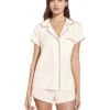 Eberjey Frida - The Whip Stitch Short PJ Set