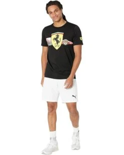 PUMA Ferrari Race Heritage Big Shield Tee