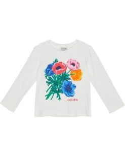 Kenzo Kids Bouquet Of Flowers Graphic T-Shirt (Toddler/Little Kids)