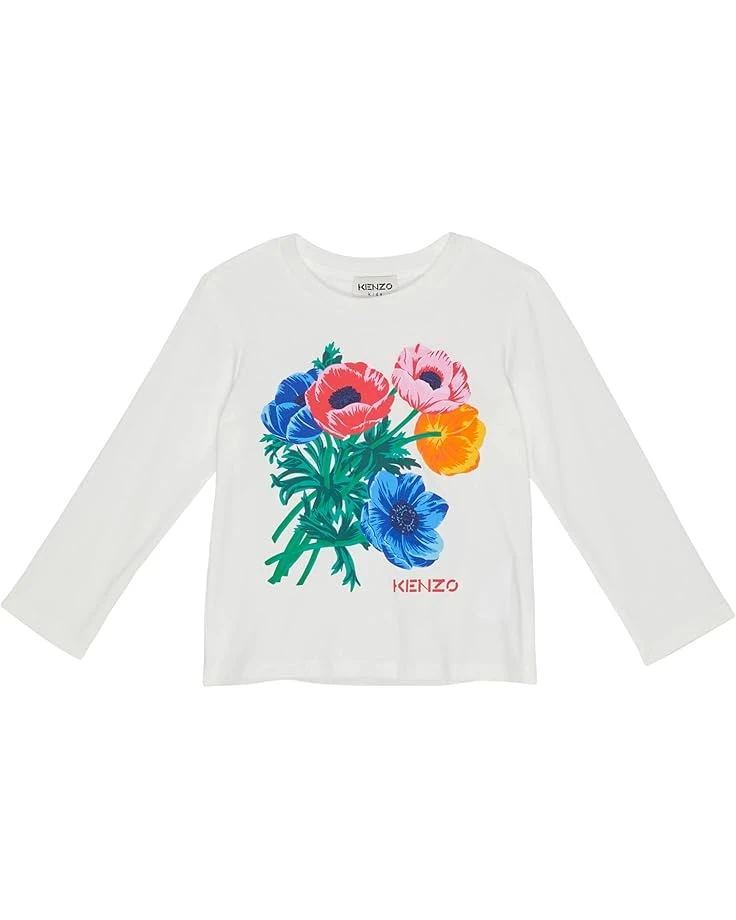 Kenzo Kids Bouquet Of Flowers Graphic T-Shirt (Toddler/Little Kids) 3 Kenzo Kids Bouquet Of Flowers Graphic T-Shirt (Toddler/Little Kids)