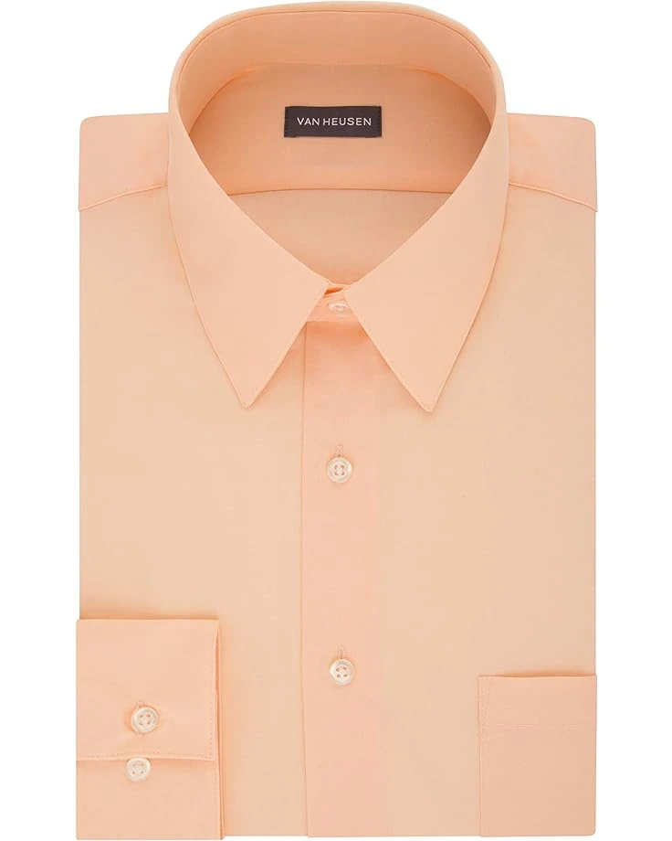 Van Heusen Van Heusen Men's Dress Shirt Fitted Poplin Solid 3 Van Heusen Van Heusen Men's Dress Shirt Fitted Poplin Solid