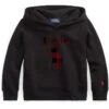Polo Ralph Lauren Kids Buffalo Check Big Pony Fleece Hoodie (Toddler)