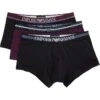 Emporio Armani Pure Cotton Trunks 3-Pack