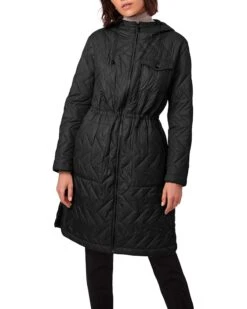 Bernardo Fashions Chevron Quilted Anorak