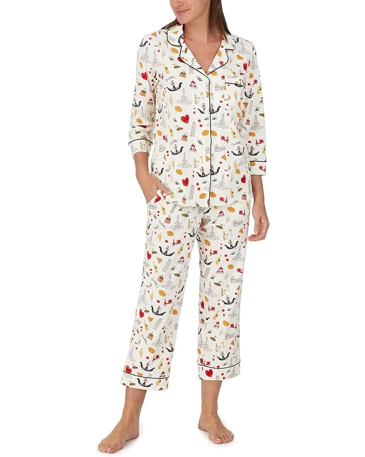 Bedhead PJs 3/4 Sleeve Cropped PJ Set 3 Bedhead PJs 3/4 Sleeve Cropped PJ Set