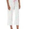 HUE Well Worn Stripe Pajama Capris