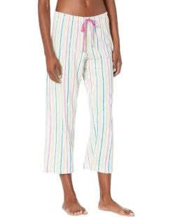 HUE Well Worn Stripe Pajama Capris