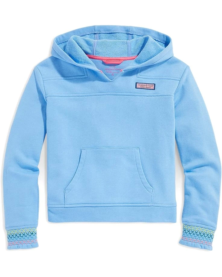 Vineyard Vines Kids Smocked Sleeve Hoodie Shep (Toddler/Little Kids/Big Kids) 3 Vineyard Vines Kids Smocked Sleeve Hoodie Shep (Toddler/Little Kids/Big Kids)