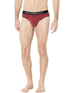Emporio Armani All Over Logo Brief
