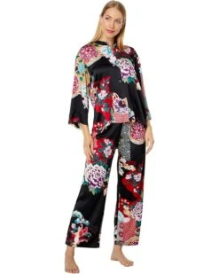 N By Natori Royal Garden - Satin Mandarin PJ