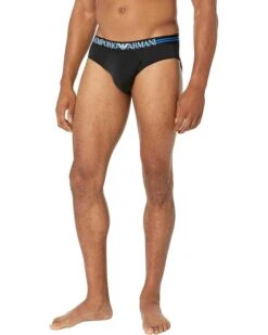 Emporio Armani Mesh Microfiber Brief