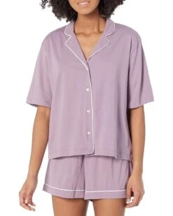 Skin Organic Pima Cotton Cayla Short PJ Set