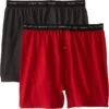 Hanes Men's Exposed Waistband Knit Boxer-Multiple Packs Available