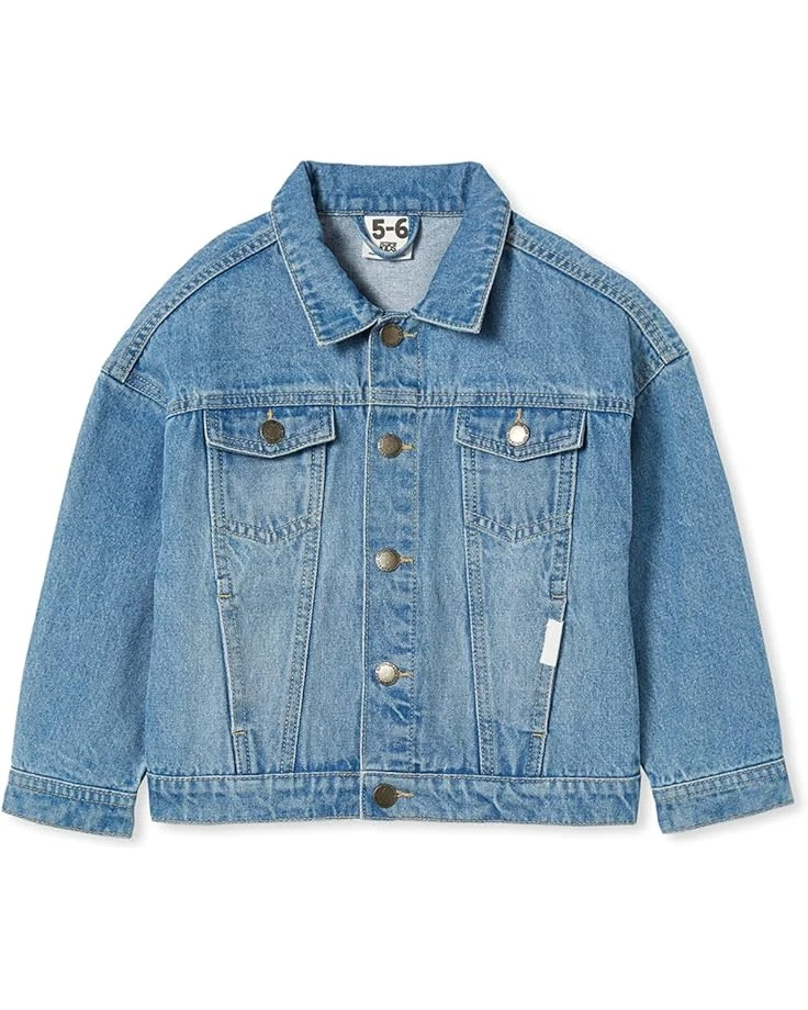 COTTON ON Emmy Oversized Denim Jacket (Toddler/Little Kids/Big Kids) 3 COTTON ON Emmy Oversized Denim Jacket (Toddler/Little Kids/Big Kids)