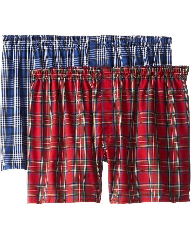 Hanes Men's Big Tartan Boxers-Multiple Packs And Colors 3 Hanes Men's Big Tartan Boxers-Multiple Packs And Colors