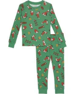 L.L.Bean Organic Cotton Fitted Pajamas (Big Kids)