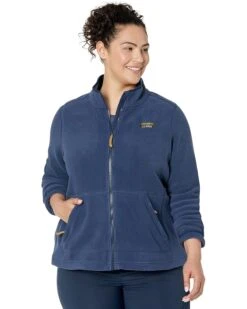 L.L.Bean Plus Size Mountain Classic Fleece Jacket