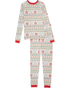 Pajamarama Nordic Fair Isle Long PJ Set (Little Kids/Big Kids)