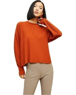 M.M.LaFleur Tyler Sweatshirt - GeoStretch