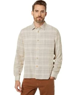 John Varvatos Over Shirt With Straight Bottoms Hem W718Y3