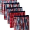 Hanes Men's Yarn Dye Exposed Waistband Boxer-Multiple Packs And Colors -Clothing Sale Shop 81p5269dOYL. AC SR736920