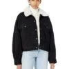Levi's® Womens Sherpa Baby Trucker -Clothing Sale Shop 81qbawqLgL. AC SR736920