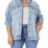 Madewell The Plus Oversized Trucker Jean Jacket In Kelson Wash -Clothing Sale Shop 911V7S7d0RL. AC SR736920
