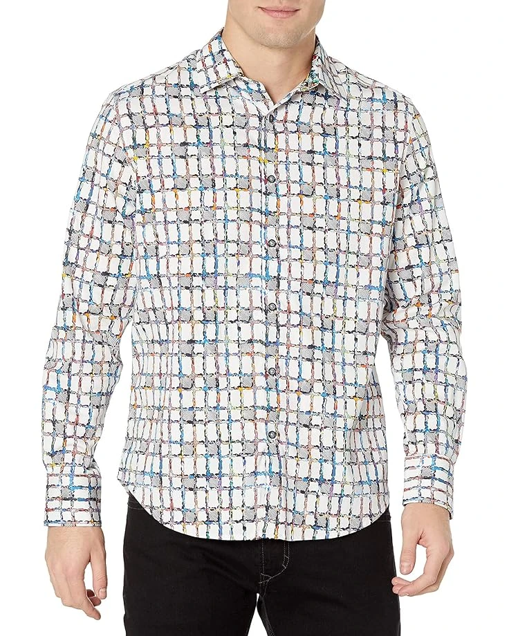 Robert Graham Robert Graham Men's Marcel L/S Woven Shirt 3 Robert Graham Robert Graham Men's Marcel L/S Woven Shirt