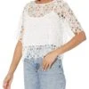 7 For All Mankind Lace Boxy Short Sleeve Top -Clothing Sale Shop 91Qu9S2fOoL. AC SR736920