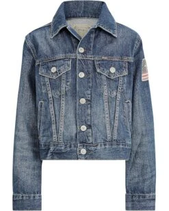Polo Ralph Lauren Kids Cotton Denim Trucker Jacket (Big Kids)