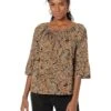 MICHAEL Michael Kors Petite Paisley Flare Sleeve Top 2 MICHAEL Michael Kors Petite Paisley Flare Sleeve Top -Clothing Sale Shop 91gxxj8 yL. AC SR736920